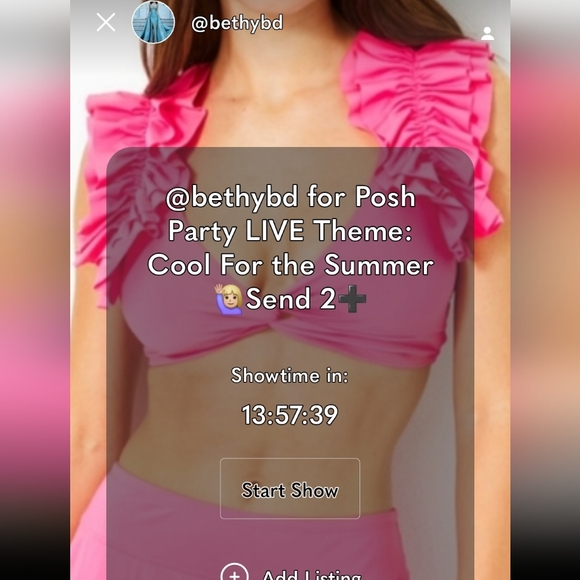 @bethybd Posh Party LIVE "Like" For Notices - Picture 7 of 12